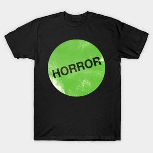 Horror VHS Rental Sticker T-Shirt